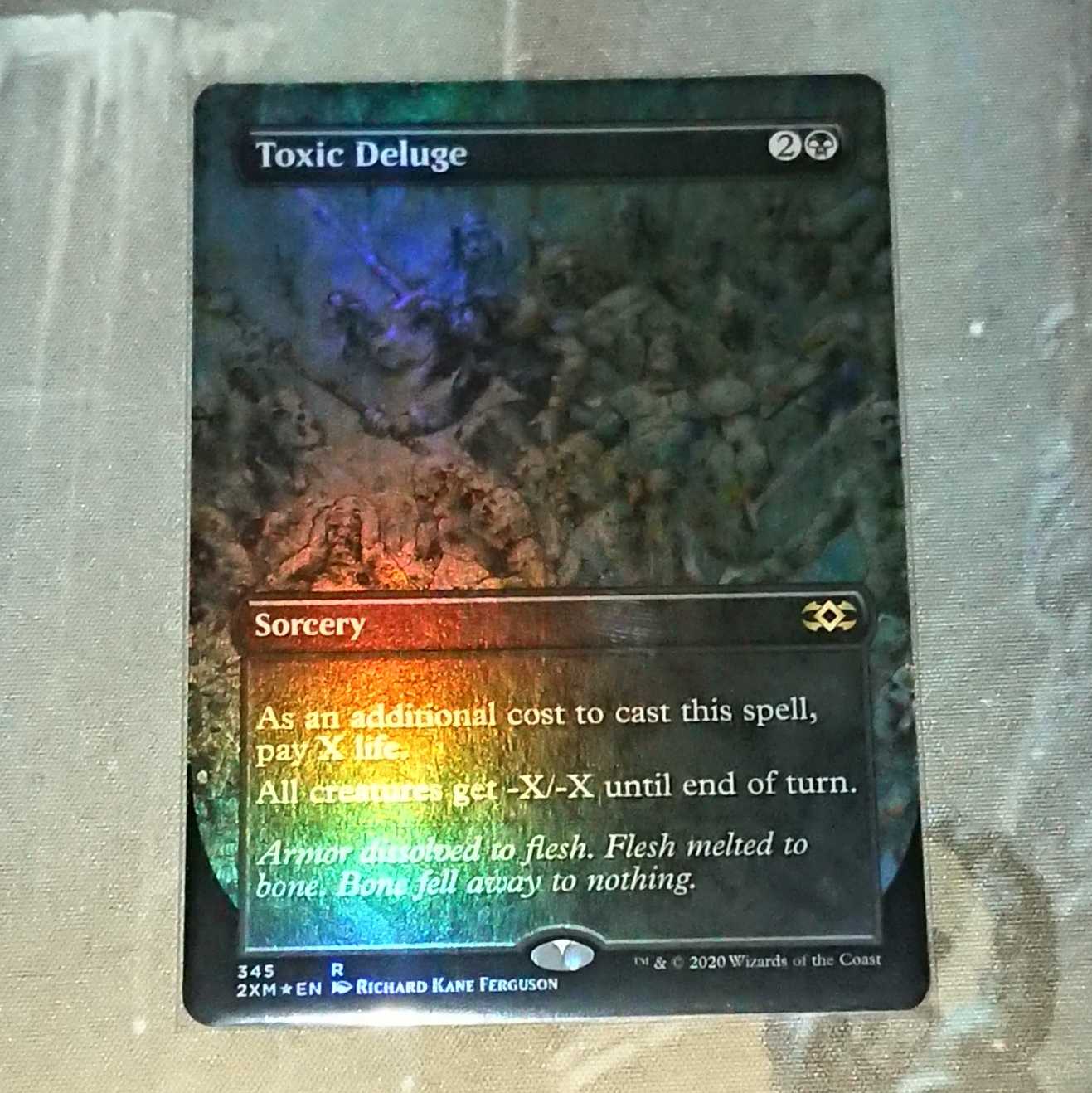 【MTG】毒の濁流(英)　拡張foil