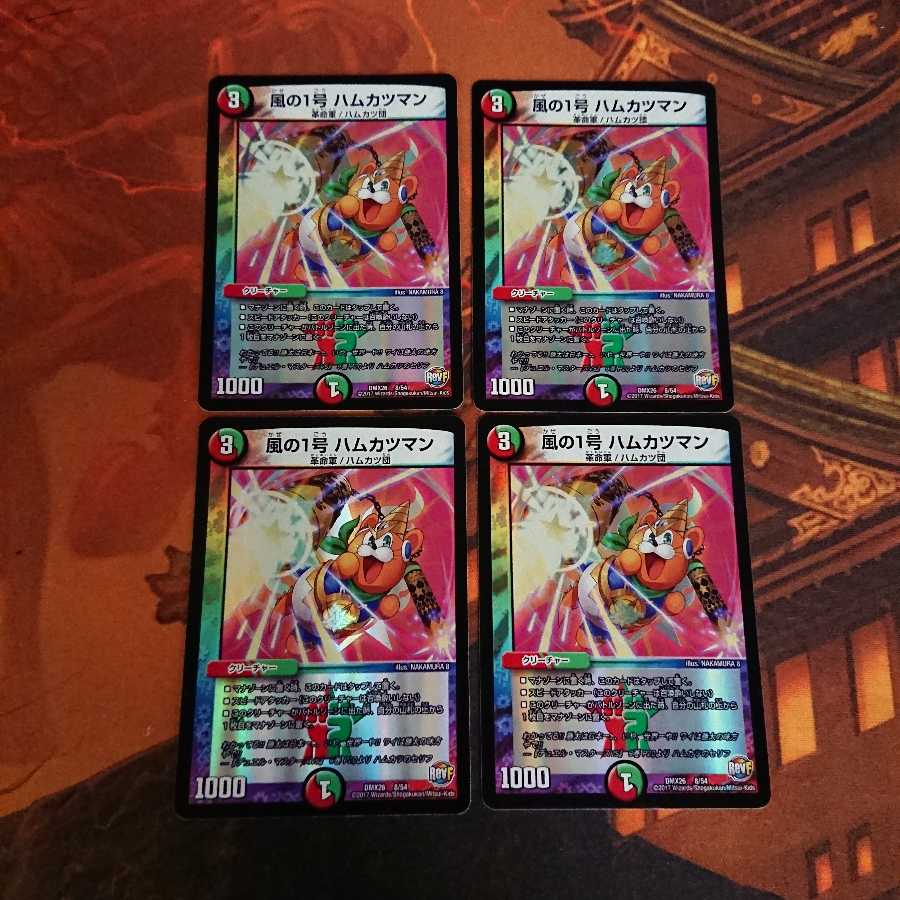 目立つ傷なし、風の1号 ハムカツマン