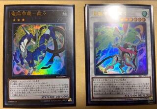 遊戯王 電脳堺獣 鷲々 電脳堺龍 龍々