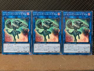 【ぽぽたん】遊戯王 1379 ショートヴァレル・ドラゴン 3枚 ノーマル