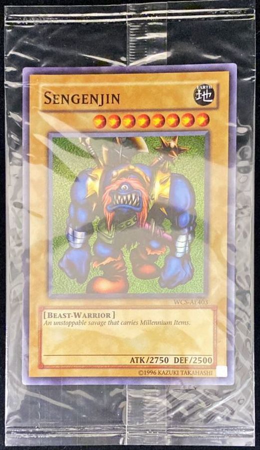 (未開封)千年原人/Sengenjin【スーパー】{WCS-AE403}《モンスター》 1枚