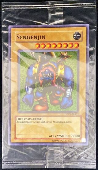 (未開封)千年原人/Sengenjin【スーパー】{WCS-AE403}《モンスター》 1枚