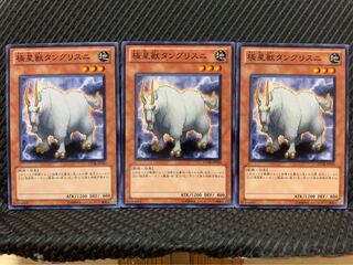 【ぽぽたん】遊戯王 9676 極星獣タングリスニ 3枚 ノーマル