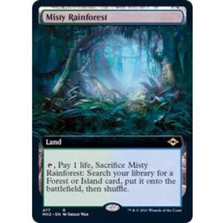 (フルアート)霧深い雨林/Misty Rainforest《英語》【MH2】 1枚