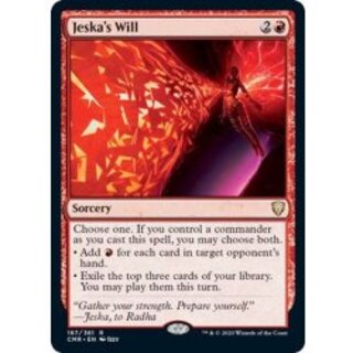 ジェスカの意志/Jeska's Will《英語》【CMR】 1枚