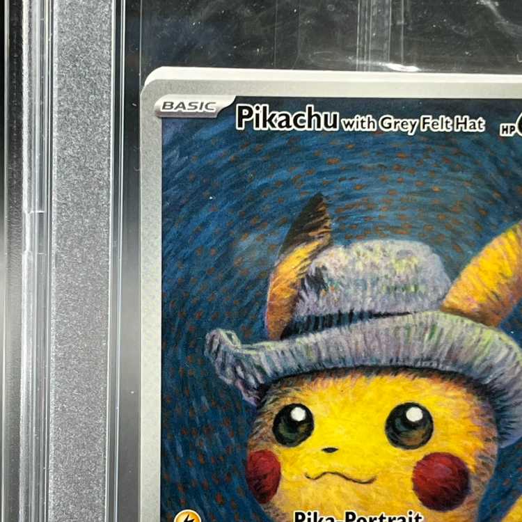 [PSA10] Pikachu with Gray Felt Hat: Van Gogh Pikachu, Unopened, Promo, 085/SV-P, Umi International Edition 1枚