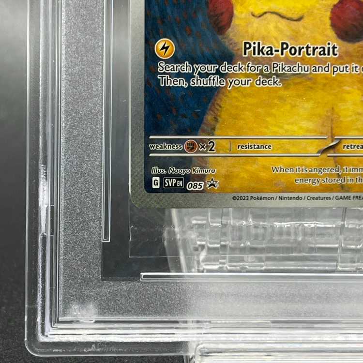 [PSA10] Pikachu with Gray Felt Hat: Van Gogh Pikachu, Unopened, Promo, 085/SV-P, Umi International Edition 1枚