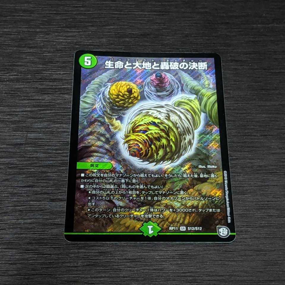 生命と大地と轟破の決断(パーフェクトネイチャー)