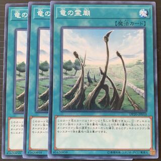 遊戯王 竜の霊廟 3枚セット