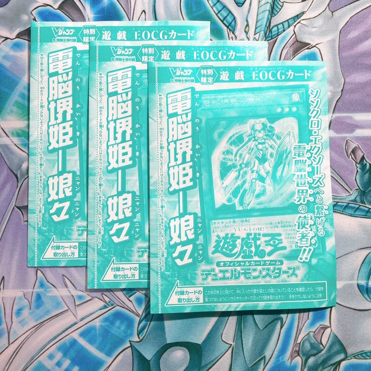 【完全未開封品】電脳堺姫-娘々 3枚セット