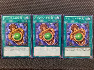 【ぽぽたん】遊戯王 9767 アマゾネスの秘宝 3枚 ノーマル