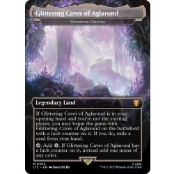 [EX+](フルアート)アグラロンドの燦光洞/Glittering Caves of Aglarond　//　宝石の洞窟/Gemstone Caverns《英語》【LTC】 1枚