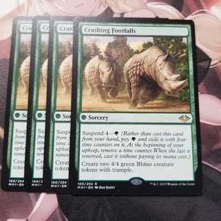 衝撃の足音 4枚