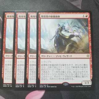 戦慄衆の秘儀術師 4枚