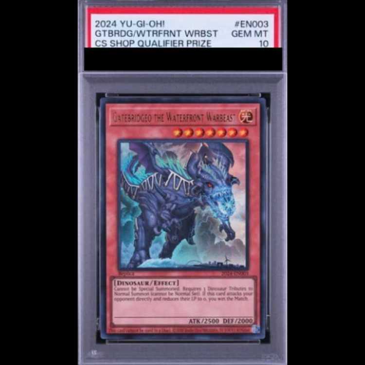 【PSA10】臨界竜ゲートブリジオ [ウルトラ] {2024-EN003} 1枚