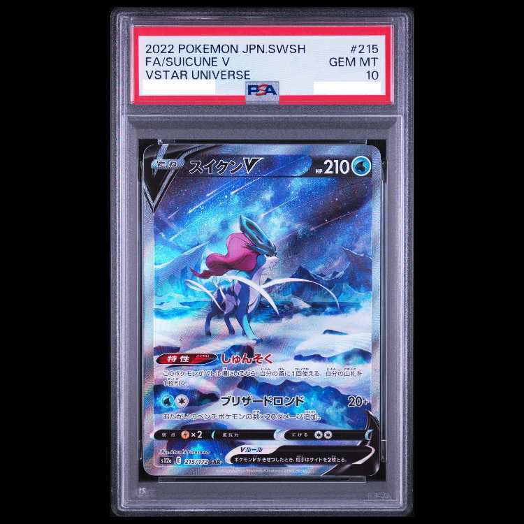 【PSA10】スイクンV SAR 215/172 1枚