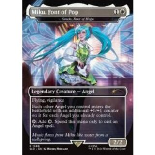 (1586) Miku, Font of Pop // Giada, Font of Hope 《English》 [SLD] 1枚