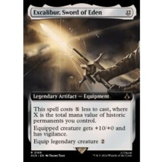 [EX+] (Full Art) Excalibur, Sword of Eden / Excalibur, Sword of Eden (English) [ACR] 1枚