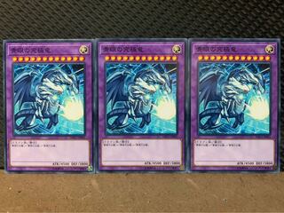 【ぽぽたん】遊戯王 9738 青眼の究極竜 3枚 ノーマル