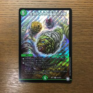 美品！生命と大地と轟破の決断 パーフェクトネイチャー SR