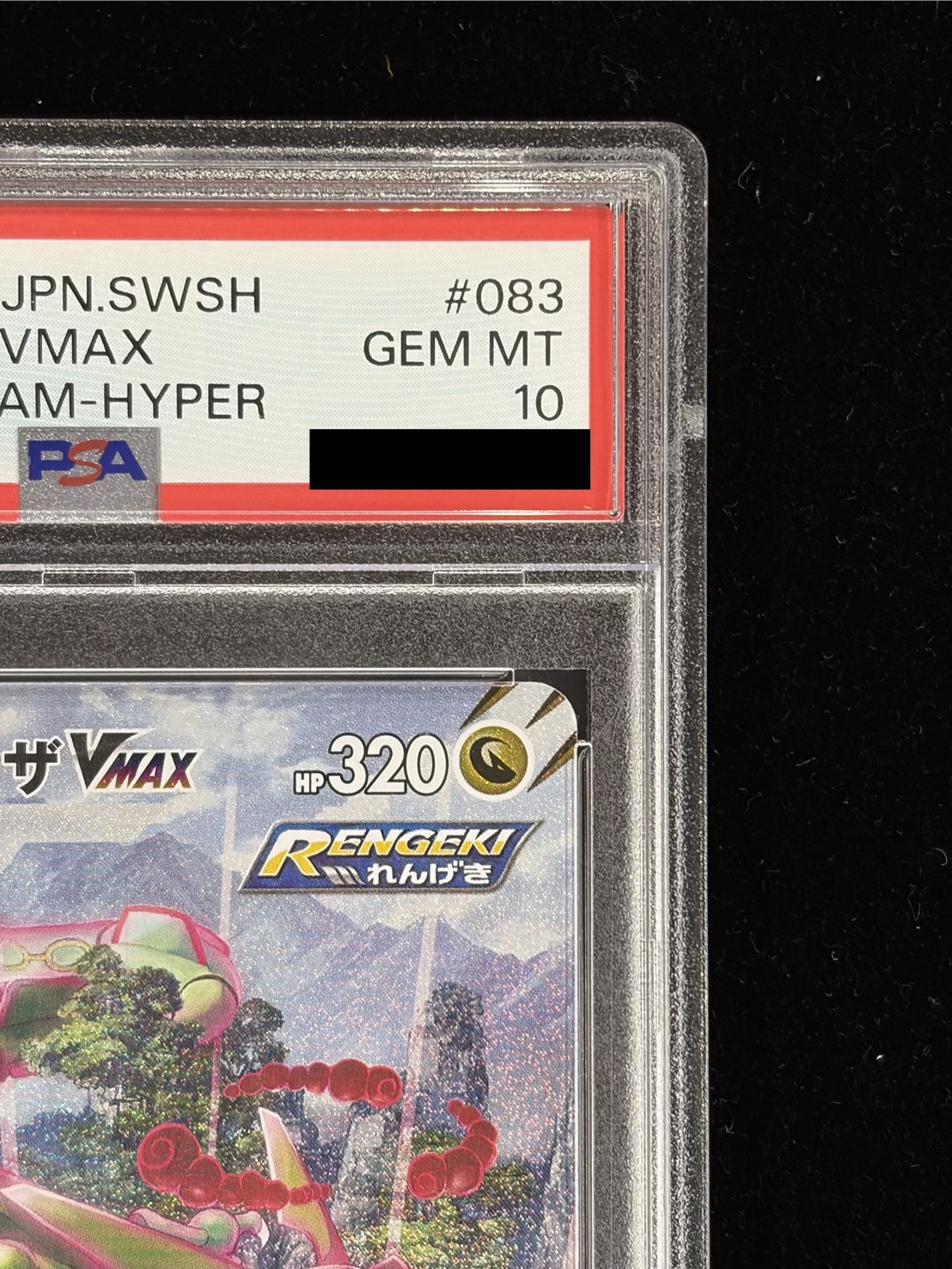 PSA10 Certified] Rayquaza VMAX (SA) [HR] {083/067} 1 (Used