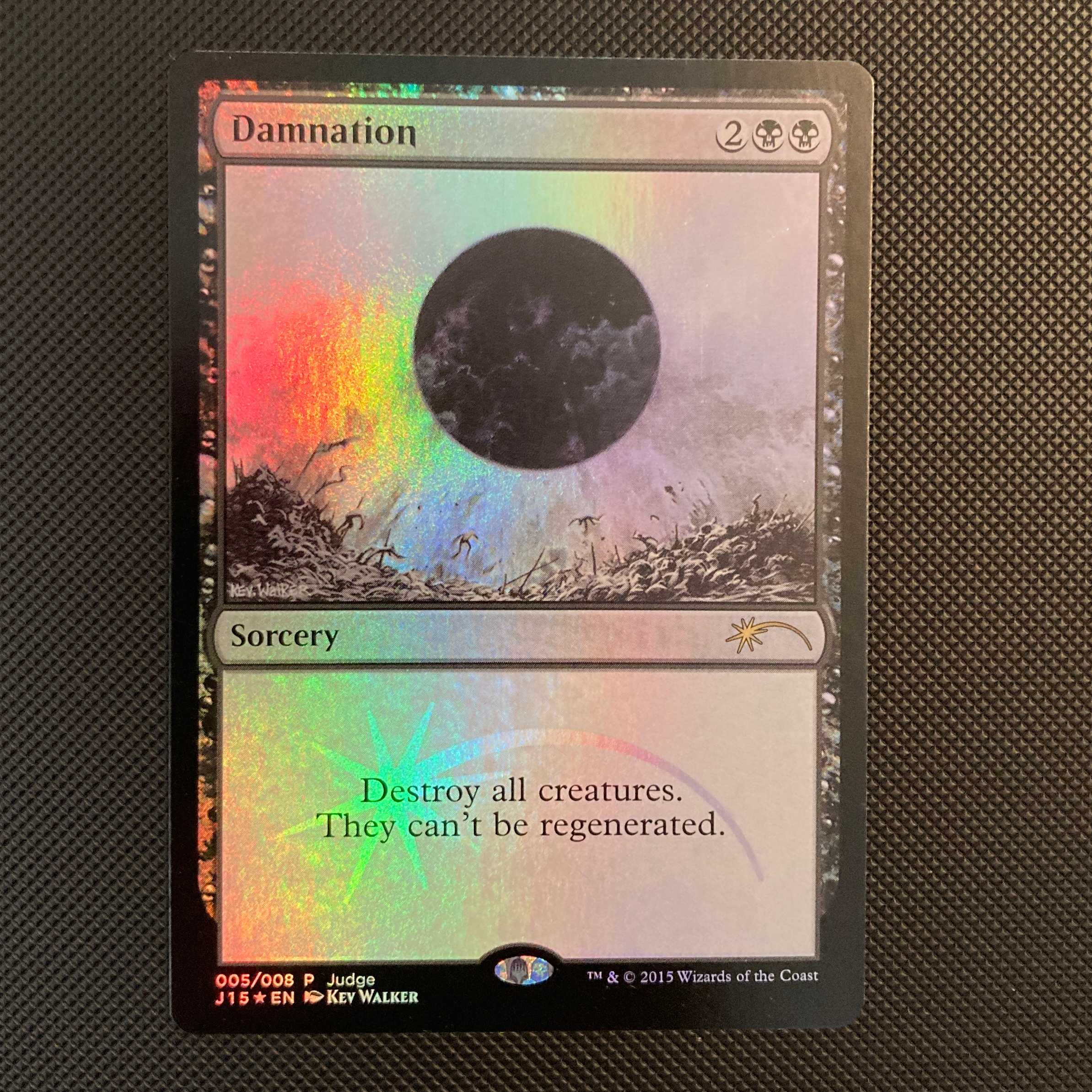 PRM [Damnation] English Foil Judge's Prize