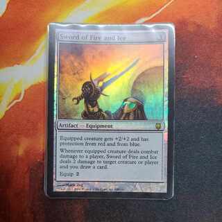 Sword of Fire and Ice/Sword of Fire and Ice First edition English foil