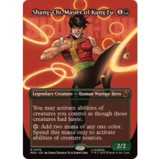 (FOIL)(フルアート)(0370)カンフーの達人、シャン・チー/Shang-Chi, Master of Kung Fu《英語》【MSH】 1枚