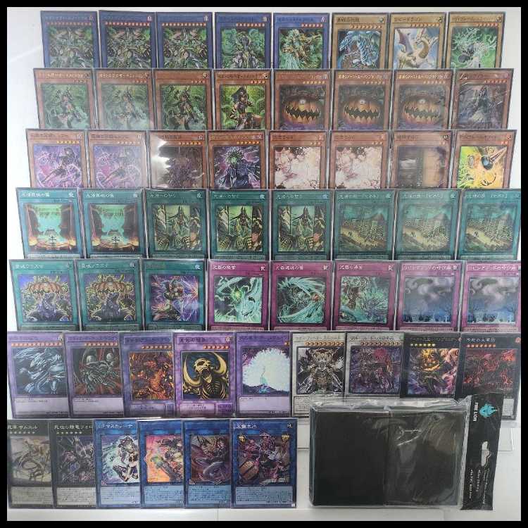 Mountain-ya - Same-Day Shipping - Rebirth of Senet Deck - Pre-Built Deck - Includes Card Sleeves - Senet's Revelator - Nefertari - Senetnakht the Sphinx - Pact of Return to Light - Ancient Rites - King of the Graveyard - Pumpking - Great King of the Haunt 1枚