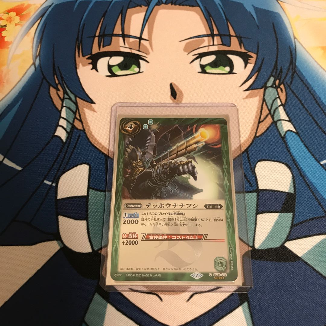 最終値下げ！テッポウナナフシ　secret 1枚