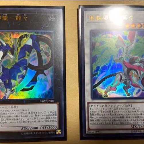 遊戯王 電脳堺獣 鷲々 電脳堺龍 龍々