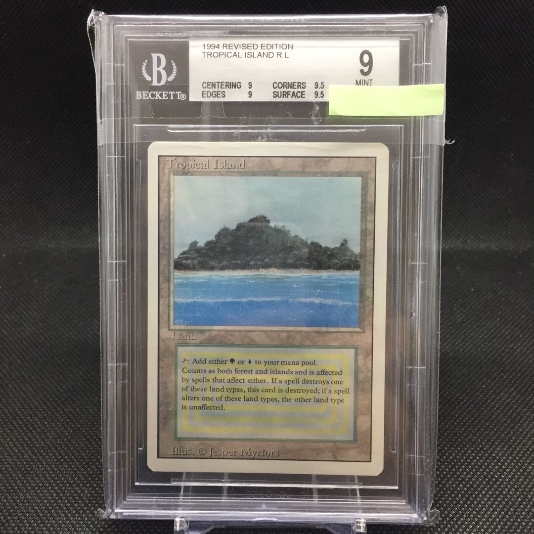 Tropical Island REVISED BGS 9 MINT