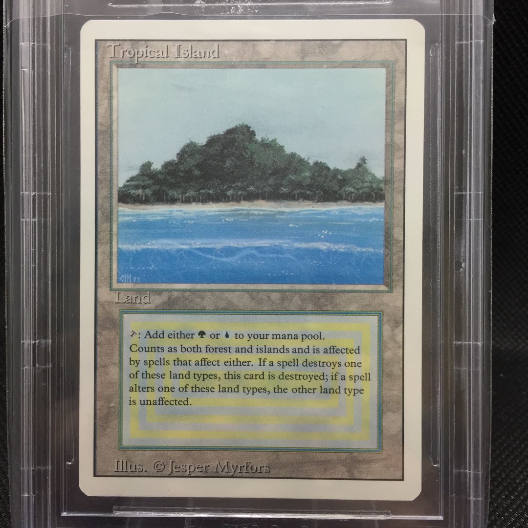 Tropical Island REVISED BGS 9 MINT