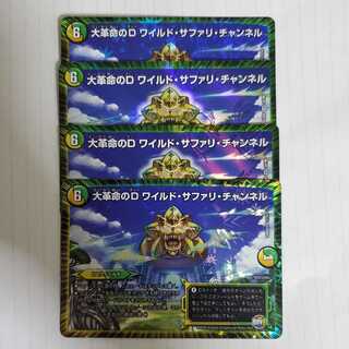 大革命のD ワイルド・サファリ・チャンネル　４枚