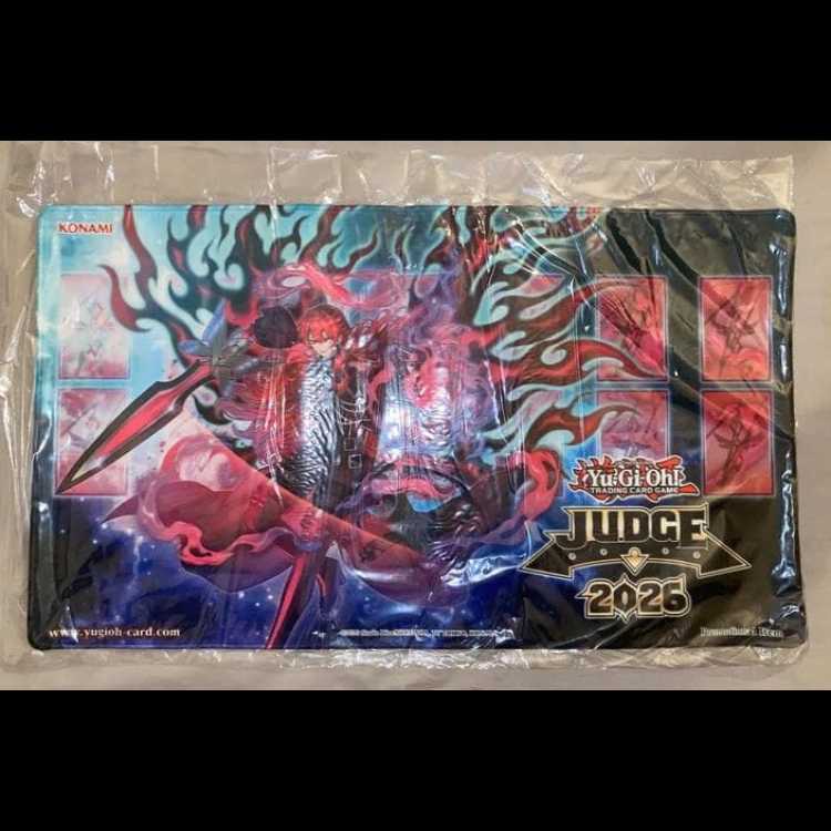 遊戯王 公式 JUDGE エクソシスターカルマエル プレイマット 未開封 北米