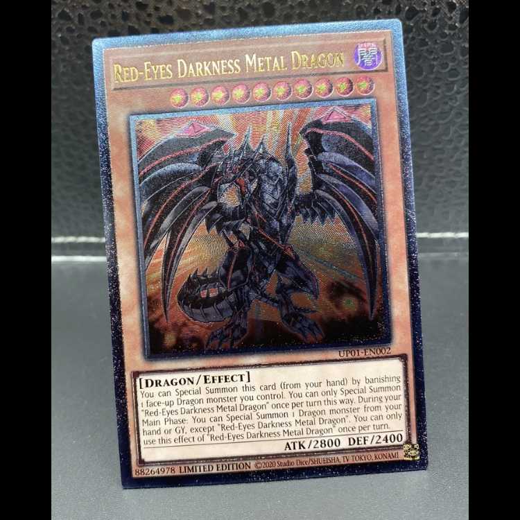 Yu-Gi-Oh! UP01 Red-Eyes Darkness Metal Dragon Relief EU English Version 1枚