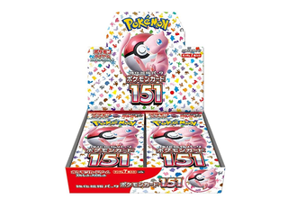 With shrink wrap "Pokémon Card 151" Booster Pack—Unopened Box  1BOX