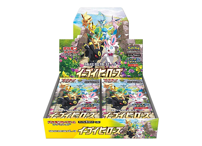 With shrink wrap Eevee Heroes Unopened Box  1BOX