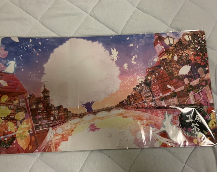 flat工房　　プレイマット　休校だぞさん