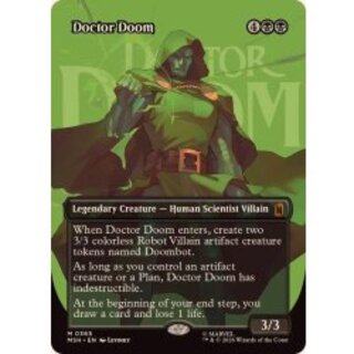 (FOIL) (Full Art) (0365) Doctor Doom 《English》 [MSH] 1枚