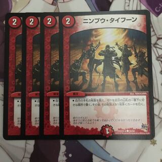 ニンプウ・タイフーン　4枚