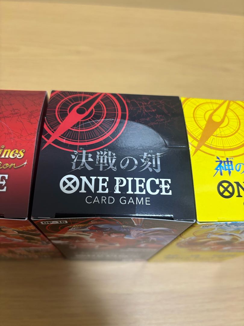 [3-Box Set with Tapes] The Hour of Decision OP-16 & Heroines Edition EB-03 & Adventures on God's Island OP-15 3BOX
