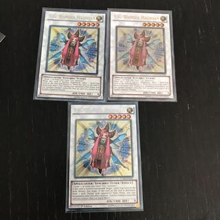 遊戯王 TGワンダーマジシャン 3枚 英語版