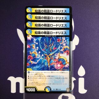 知識の精霊ロードリエス　４枚
