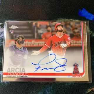 19 topps フランシスコ・アルシア 直筆サイン auto RC