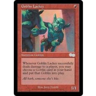 [EX+]ゴブリンの従僕/Goblin Lackey《日本語》【USG】 1枚