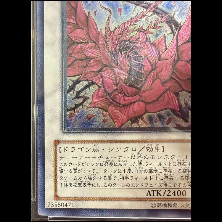 [PSA10] Black Rose Dragon [Relief] CSOC-JP039 1枚
