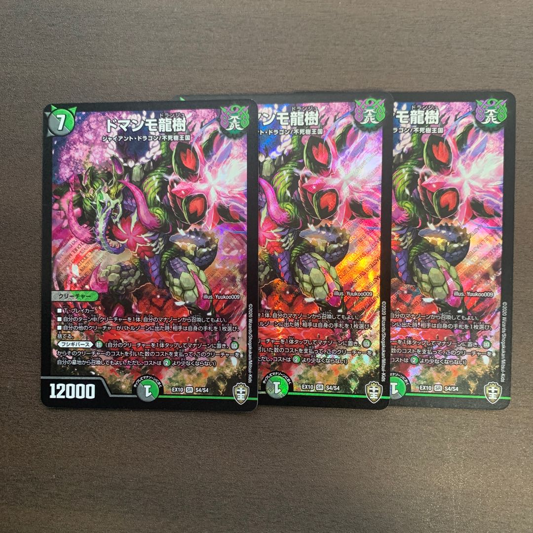 ドマンモ龍樹　3枚