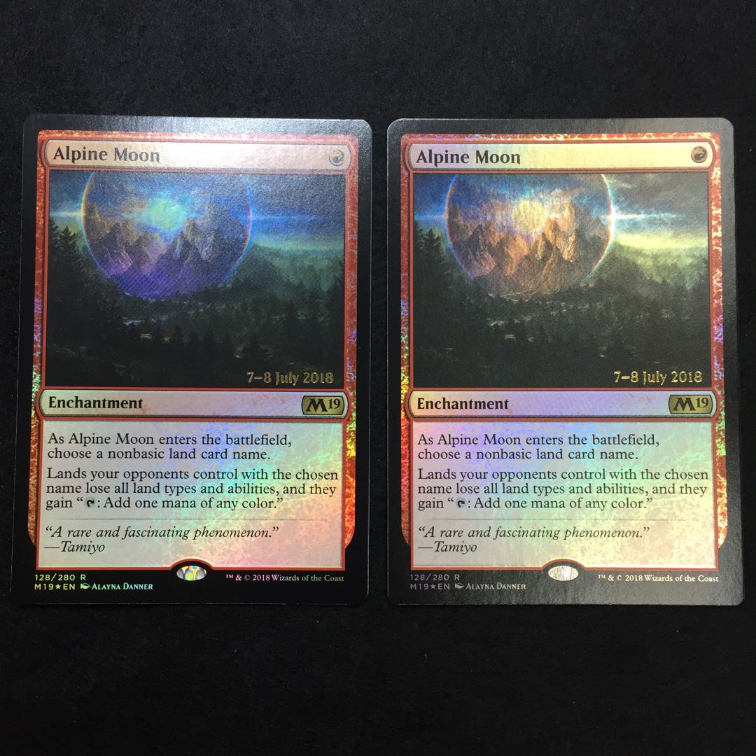 高山の月 プレリfoil 英語版 2枚