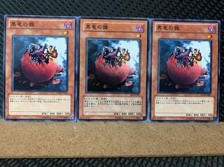 【ぽぽたん】遊戯王 5305 黒竜の雛 3枚 ノーマル